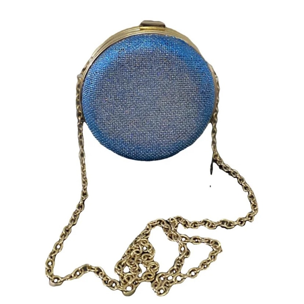 Sondra Roberts Metallic Clutch